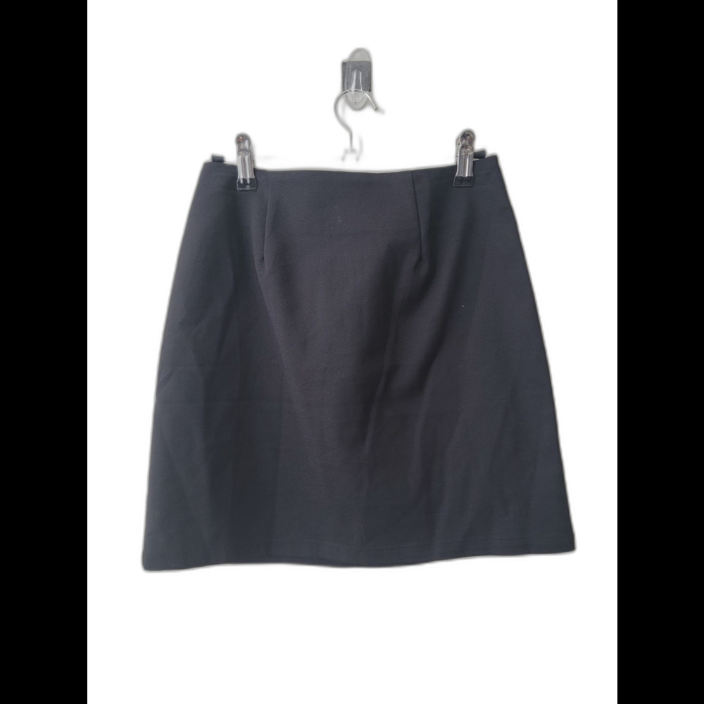 Tobi Black A-Line Mini Skirt